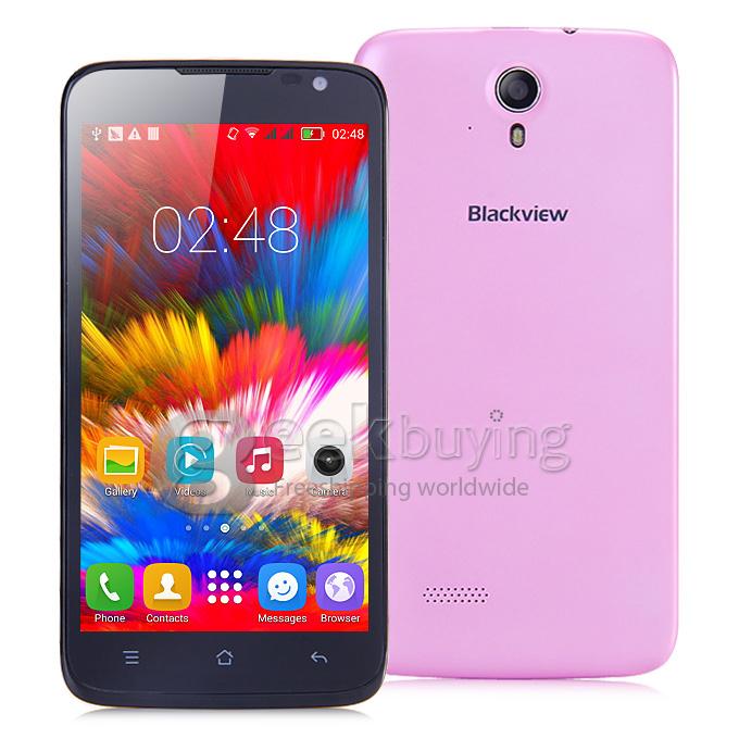 Blackview Zeta V16 5.0 Inch HD Android 4.4 1GB 8GB Smartphone MTK6592M Octa Core 1.4GHz 5.0MP 3G/GPS Miracast - Pink