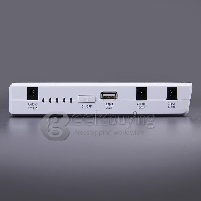 C100 8000mAH Carlux Multi-function Jump Starter Emergency Mobile Power Bank Portable Car Battery Charger - White
