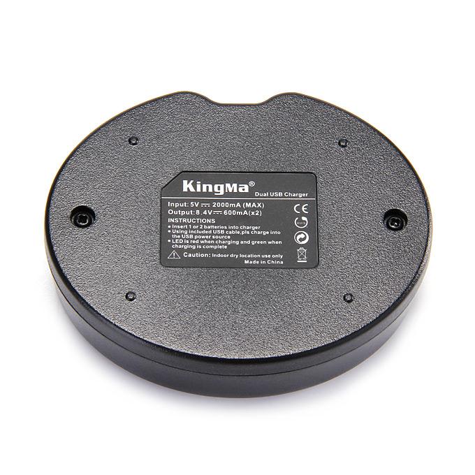 KingMa BM015-ENEL15 Camera Battery Charger for Nikon D7000 D800 D800E Camera Dual 2-Channel Battery Charger