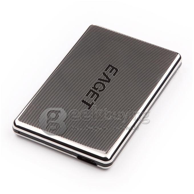 EAGET G50 High Speed USB 3.0 1TB External Hard Drives Portable Stainless Steel Encryption Mobile Hard Disk - Black