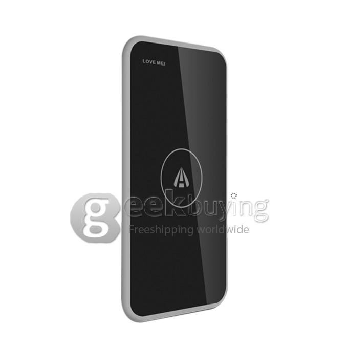 LOVE MEI Power Zone Qi Standard Wireless Charger 10000mah Mobile Power Bank For Smartphones/Tablets - Gray
