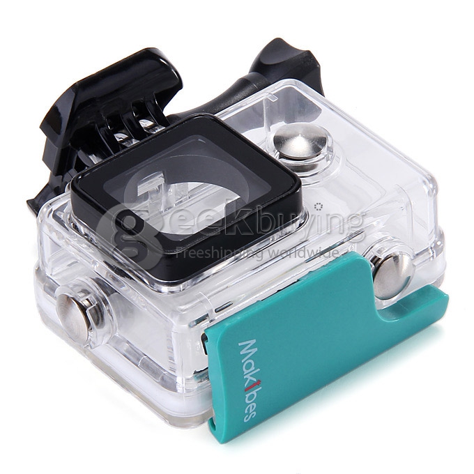 Makibes Waterproof Case For Xiaomi Yi Xiaoyi Sports Camera Diving 40M Back Up Case - Transparent