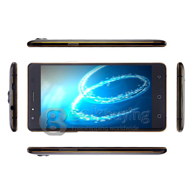 HYUNDAI Q6 Plus 5.5inch 4G LTE Android 4.4 Smartphone 64-bit MTK6732 Quad Core 1.5GHz 1GB 8GB 8.0MP Smart Wake- Black