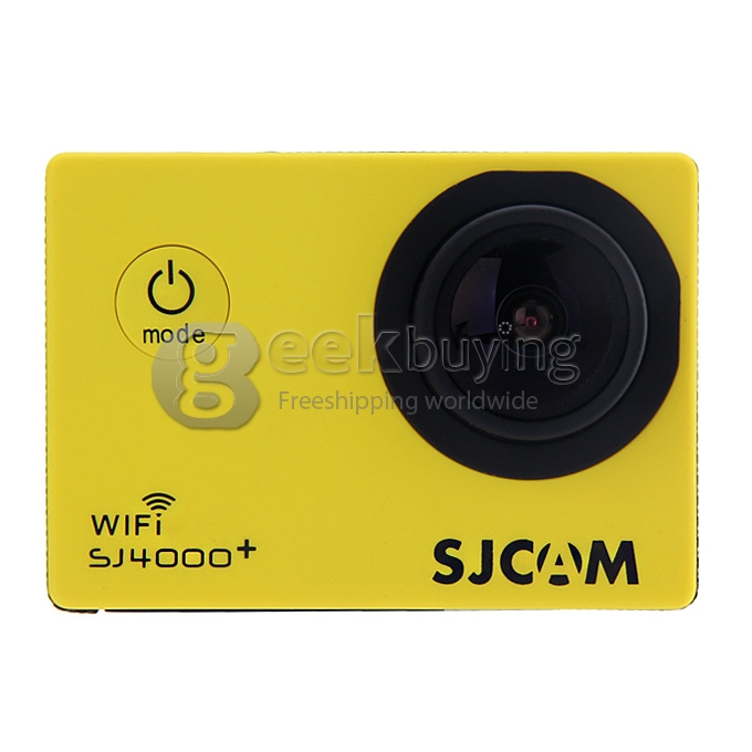 SJCAM SJ4000+ Plus WiFi Lite Version Novatek 96660 2K 30FPS 1.5inch 170 Degree Wide Angle Outdoor Sports Camera - Yellow