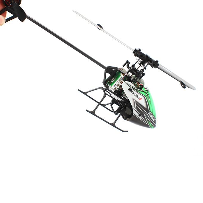 Hisky HCP100S 6CH RC Helicopter 2.4G 3 Axis Dual Brushless Outrunner With H-6 Transmitter