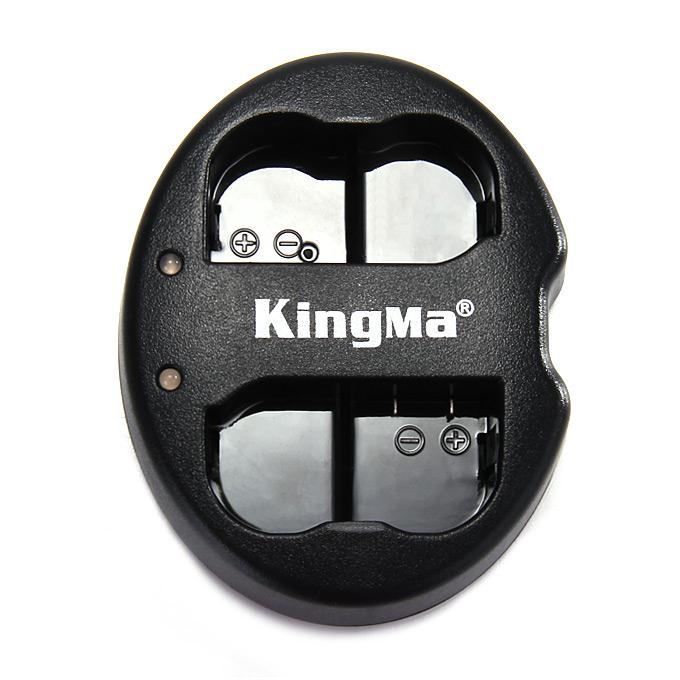KingMa BM015-ENEL15 Camera Battery Charger for Nikon D7000 D800 D800E Camera Dual 2-Channel Battery Charger