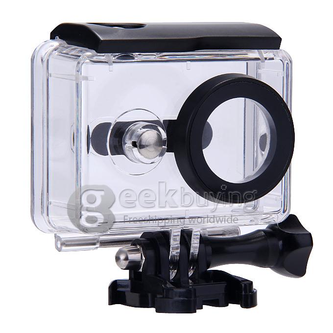 Waterproof Case for Yi Xiaoyi Sports Camera Diving 40M Back Up Case - Black