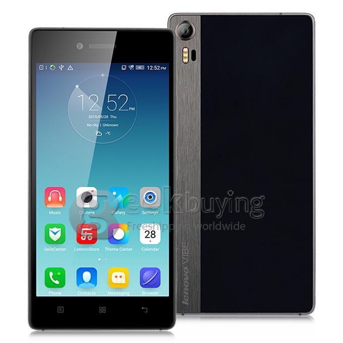 Lenovo Vibe Shot Z90-7 5.0inch FHD Android 5.0 3GB 32GB 4G Smartphone 64bit Qualcomm Snapdragon 615 Octa Core 16MP- Gray