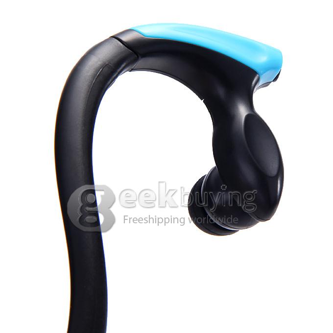 Kimmar MDR-J039 3.5mm Plug Sweatproof Headphone Compatible With iPhone/iPod/other Devices - Blue