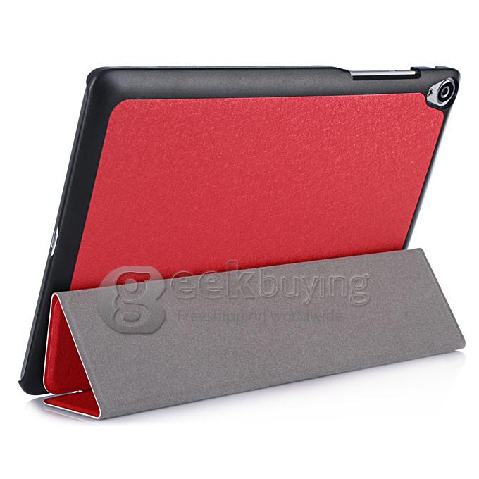 Foldable PU Leather Case Cover For Google Asus Nexus 9 Tablet PC - Red