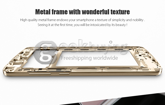 Elephone P8000 5.5 inch FHD 4G LTE Android 5.1 3GB 16GB Smartphone 64bit MTK6753 Octa Core 13.0MP Touch ID 4165mAh- White