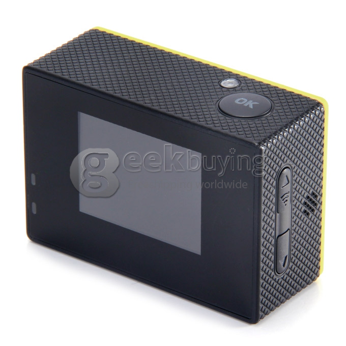SJCAM SJ4000+ Plus WiFi Lite Version Novatek 96660 2K 30FPS 1.5inch 170 Degree Wide Angle Outdoor Sports Camera - Yellow