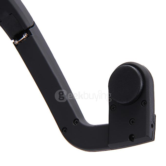 BEASUN ZD100 Portable Bone Conduction Bluetooth Headphones BT3.0 Wireless Stereo Headset - Black