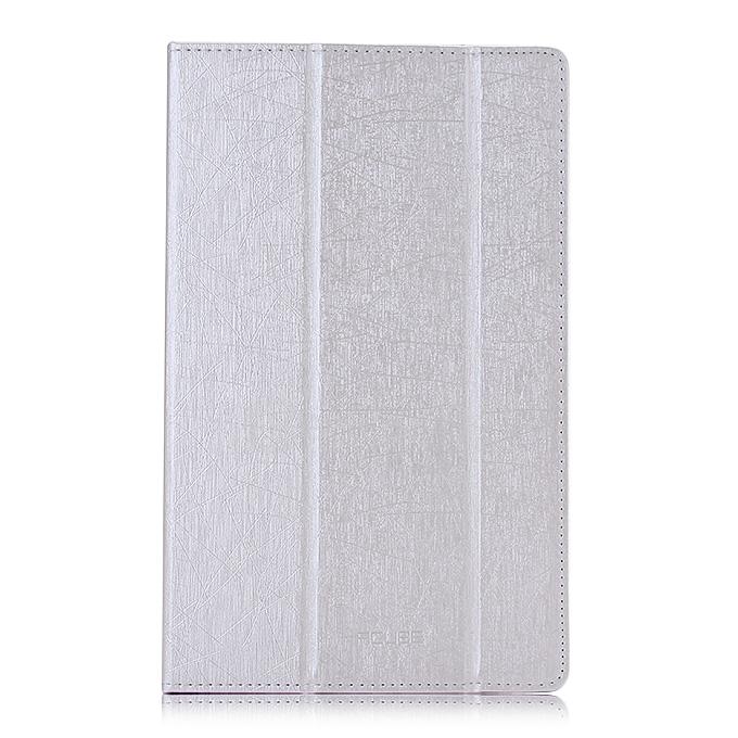 10.6 Inch PU Leather Stand Case Cover for CUBE i7 Stylus Tablet PC - White