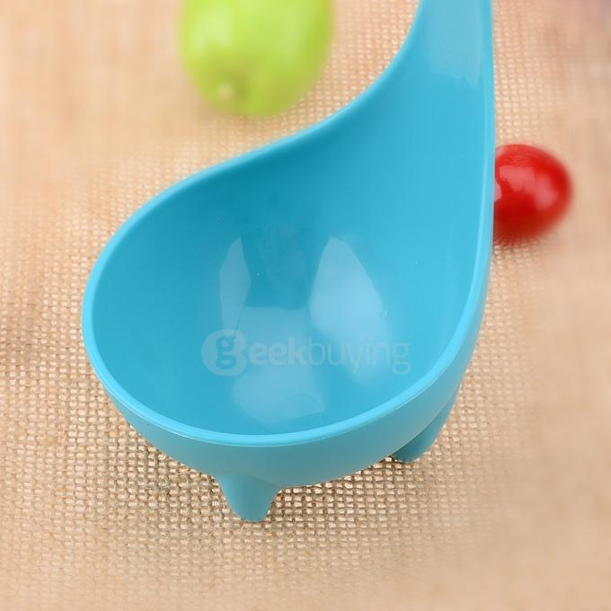 Creative Kitchen Appliance Loch Ness Monster PP Ladle Spoon - Blue