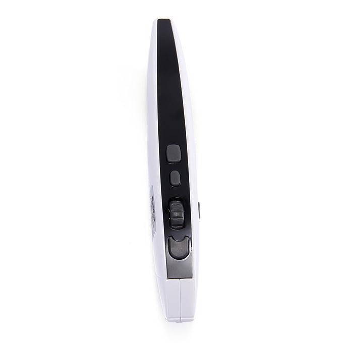 KP-810-38 Multi-function Integrated 2.4G Wireless Pen Mouse Laser Pointer - White + Black