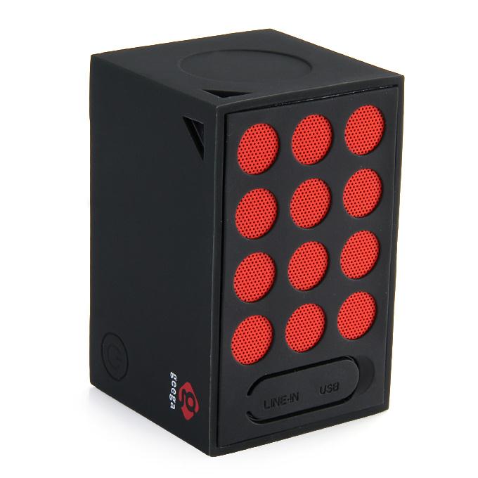 Geega S206 Mono Waterproof Selfie Speaker Bluetooth 3.0 Ultra Bass Booster Hands-free Support