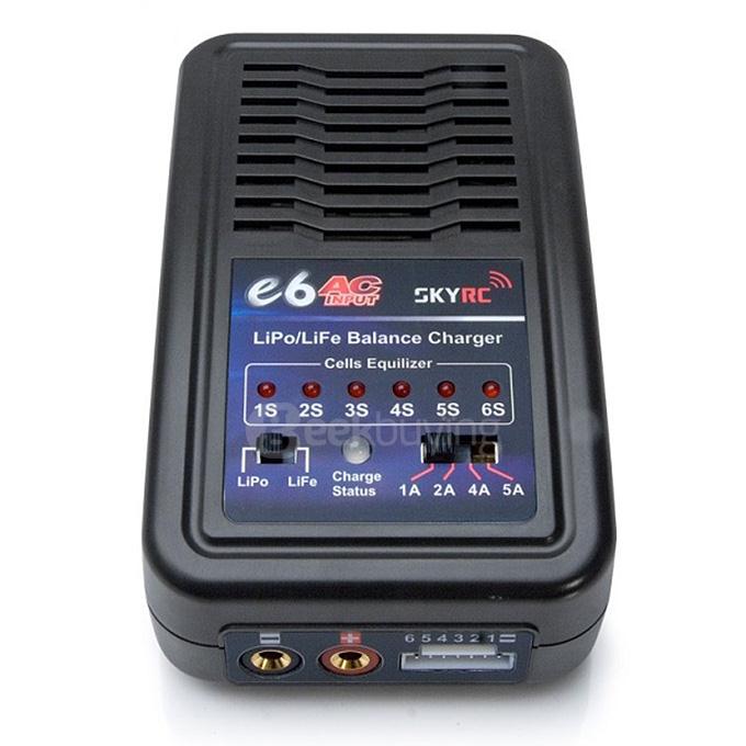 SkyRC E6 5Amp 6S AC 100~240V Compact LiPo Battery Balance Charger