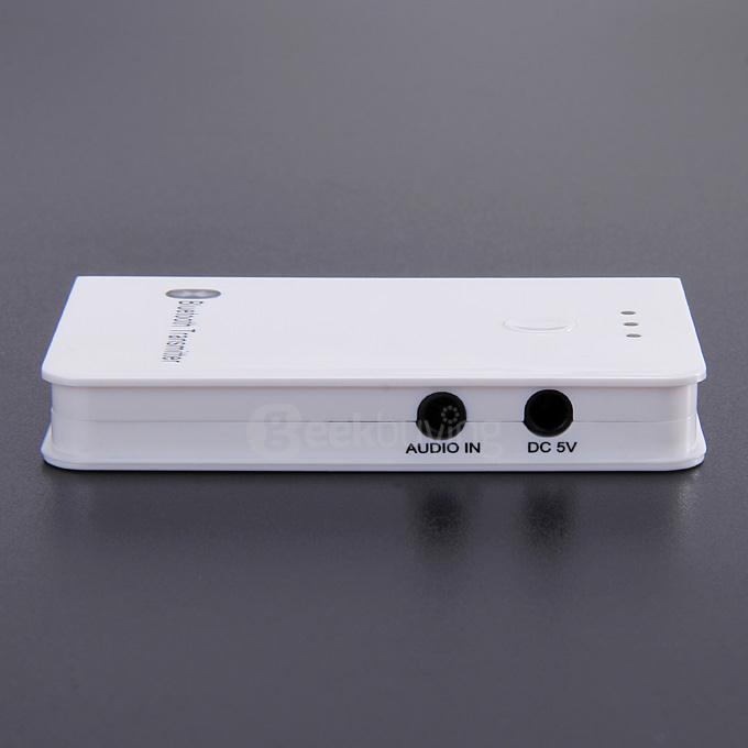 TS-BT35F02 Wireless Bluetooth Transmitter T3.5 A2DP Stereo Audio Adapter Dongle Sender for TV /PC Tablets - White
