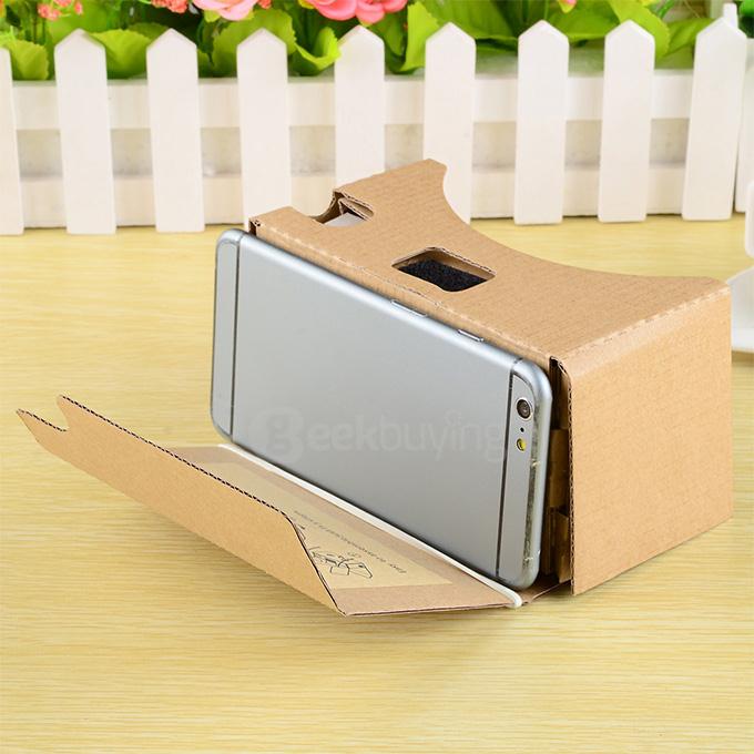 2015 DIY Cardboard 2 Virtual Reality VR 3D Glasses for NEXUS 6 / IPHONE 6 PLUS iPhone 6s + More