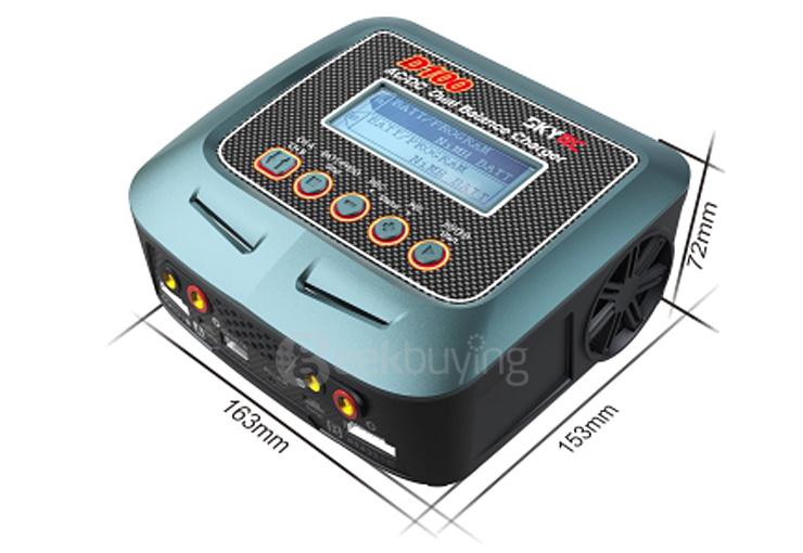 SkyRC D100 AC/DC Dual Balance Charger Discharger For RC Models