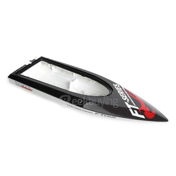 FT012-1 Boat Hull Component Unit Spare Parts For FT012 2.4G Brushless Boat - Black