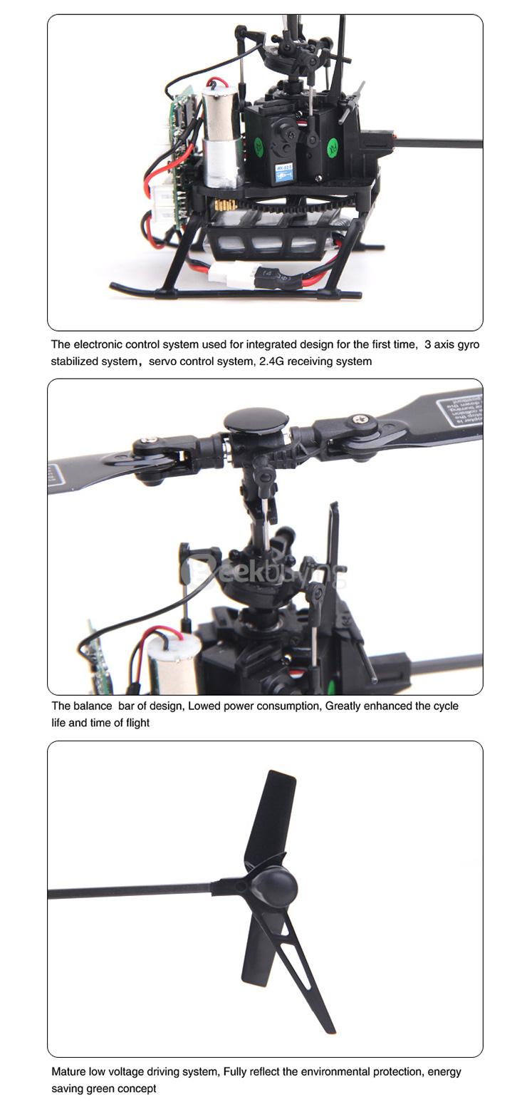 Walkera Super CP Flybarless RC Helicopter 6CH 3Axis Gyro 3D Sky Fighter BNF Without Transmitter