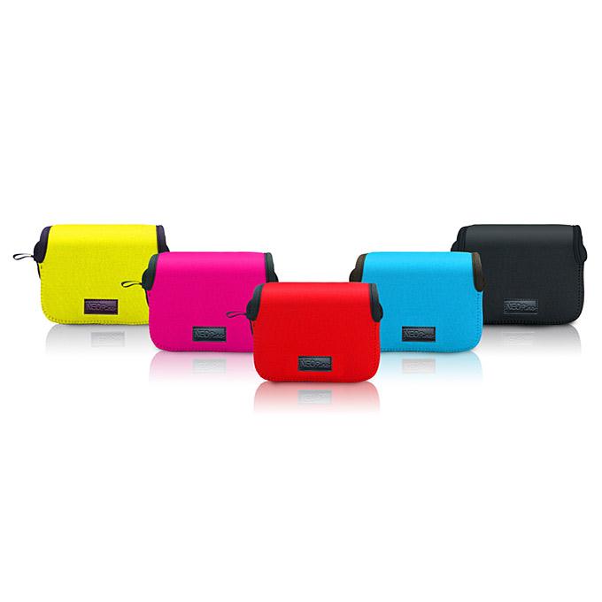 Neopine NE-S High Quality Diving Material Camera Bag Case for Sony HX50/Canon G Series - Red