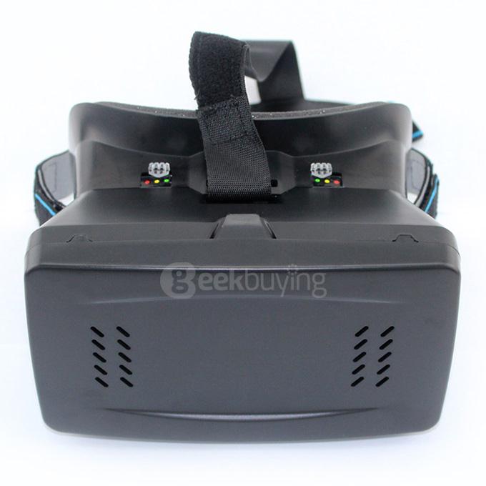 RITECH II 3D Virtual Reality VR Headset FOV75 with Elastic Band for 3.5 - 6 inch Smartphone - Black