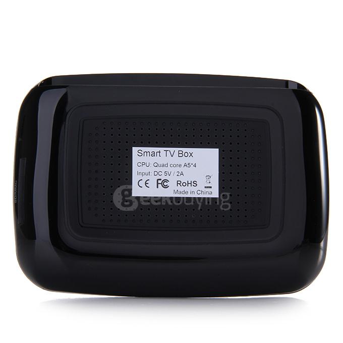 Q400 Android 4.4 Media Player Amlogic S805 Quad Core 1G/8G 802.11 b/g/n LAN BT 4.0 HDMI 1080P H.265