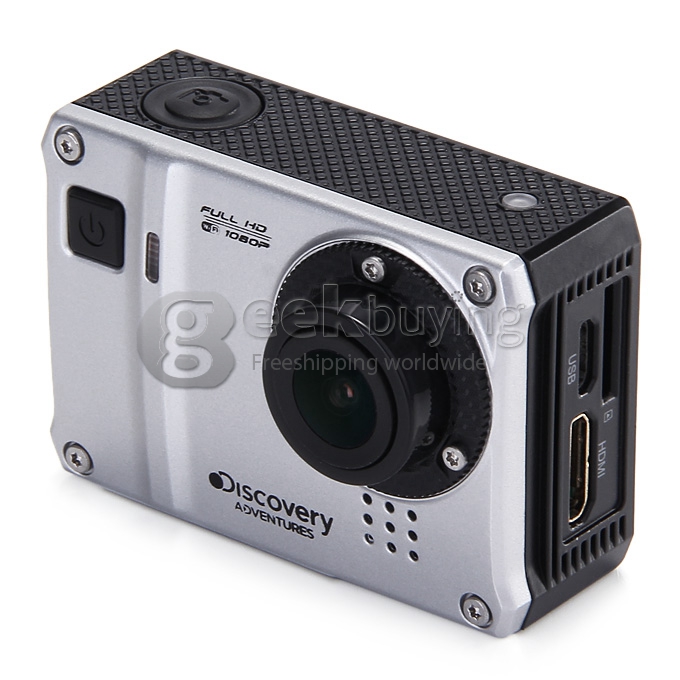 Discovery DS200 NTK 96655 1080P 30M Waterproof Action Camera with 1.5