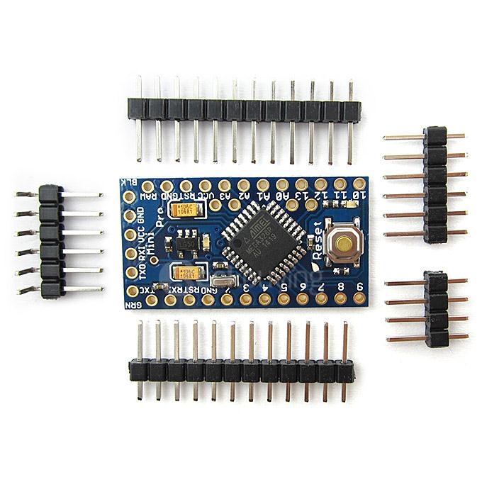 Pro Mini ATmega328P 5V/16MHz Development Board + CH340G USB to TTL Programmer Module for Arduino