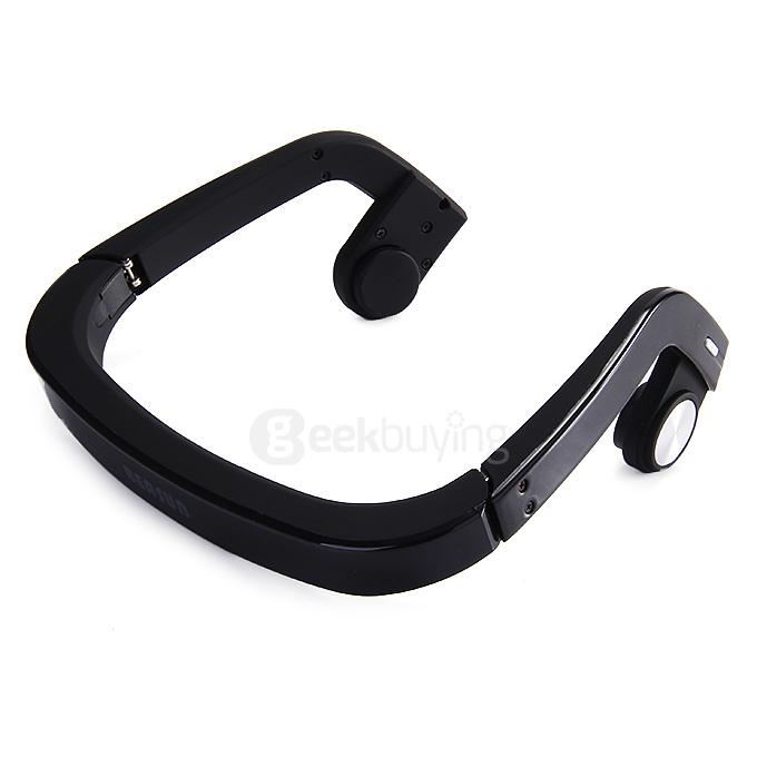 BEASUN ZD100 Portable Bone Conduction Bluetooth Headphones BT3.0 Wireless Stereo Headset - Black