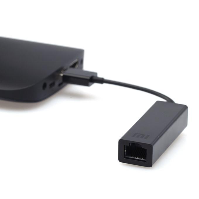 Xiaomi USB2.0 Fast Speed External MB RJ45 LAN Ethernet Card - Black