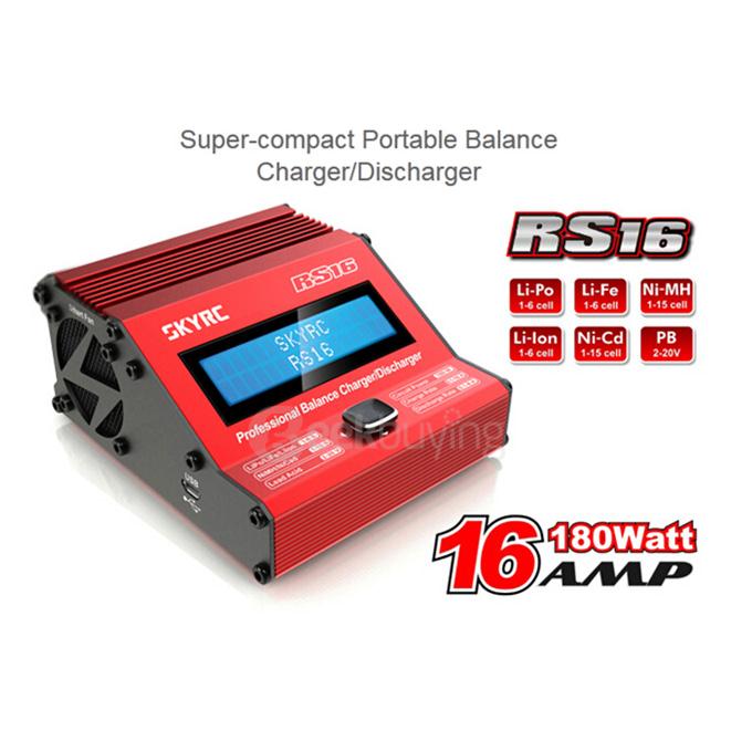 SKYRC RS16 180W/16A Super Compact Portable Balance Charger