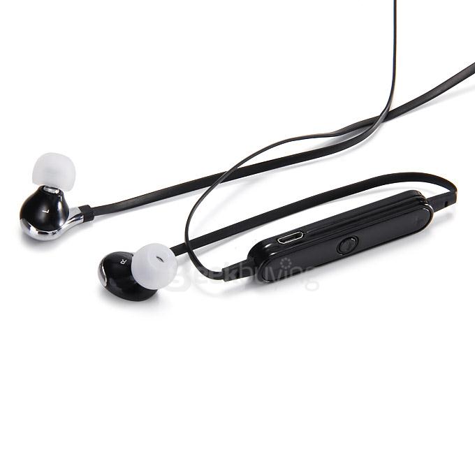 S360 Wireless Stereo Headset CSR 4.0 Bluetooth Sports Earphone For iPhone/Samsung/HTC/LG - Black