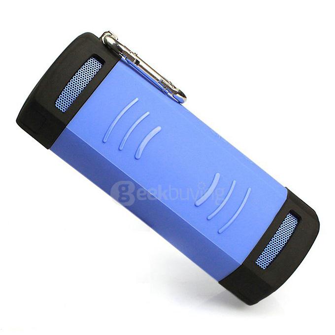 EARSON E160 Wireless Bluetooth Speaker Super Bass Stereo With SD TF Card Slot for iPhone / Samsung - Blue