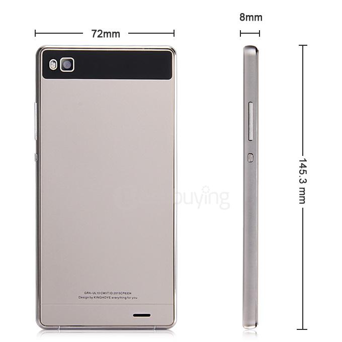 P8 5.0inch QHD MTK6572 Dual Core 1.2GHz Smartphone Android 4.4 512MB 4GB 5.0MP 3G GPS - Gold