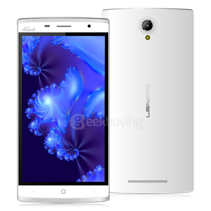 LEAGOO Elite 5 5.5inch 64bit 4G FDD-LTE Android 5.1 Smartphone MTK6735 Quad Core 2GB 16GB 13.0MP OTG - White
