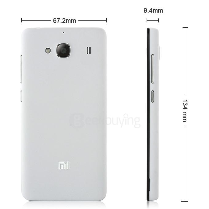 Xiaomi Redmi 2 Pro 4G LTE 4.7inch MIUI 6 Android 4.4 2GB 16GB Smartphone 64bit Qualcomm MSM8916 Quad Core HD 8MP - White