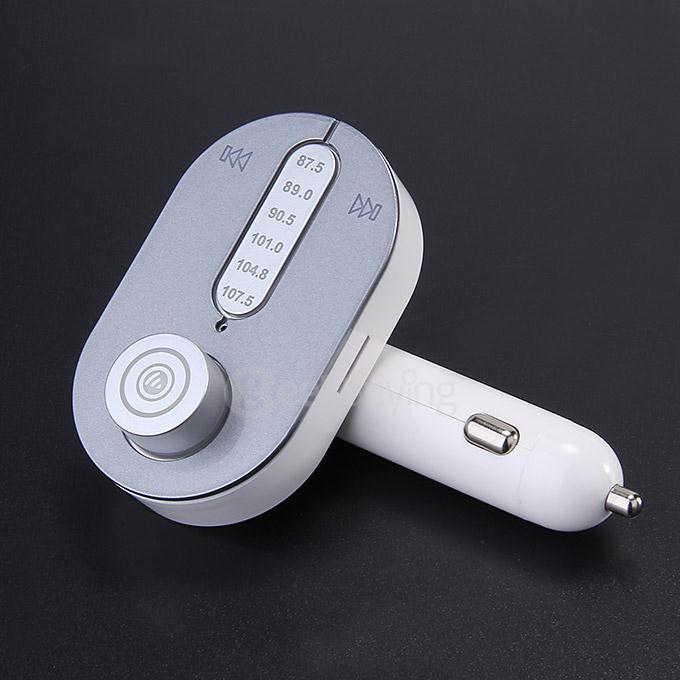T9 Bluetooth Car Kit BT3.0 Handsfree SuperTooth Car Charger MP3 Player Support TF Card With FM Transmitter