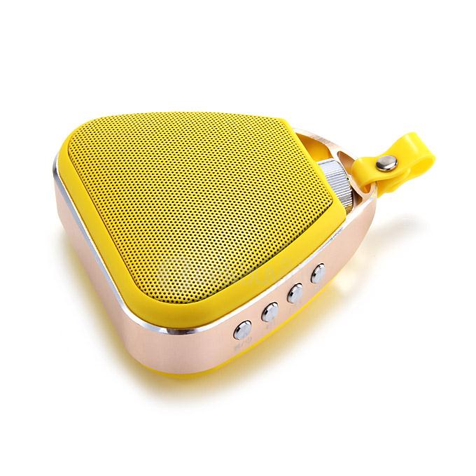 Peterhot PTH-17 Srereo Wireless Bluetooth Speaker Perfume Bottle Design With MIC Handsfree TF Card - Yellow