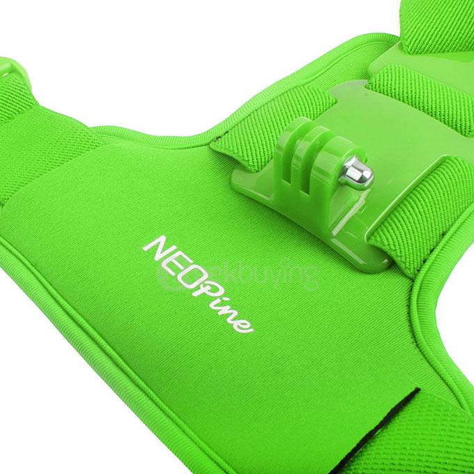 NEOpine GCS-3 Camera Accessories Chest Strap for Gopro / SJCAM / Xiaoyi Camera - Green