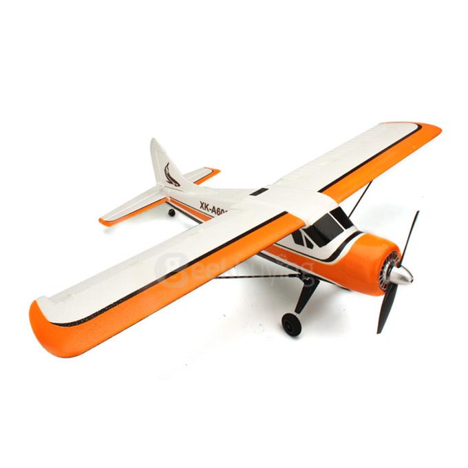 XK DHC-2 A600 5CH RC Glider 3D 6G System Brushless Fixed Wing Airplane Compatible With Futaba RTF