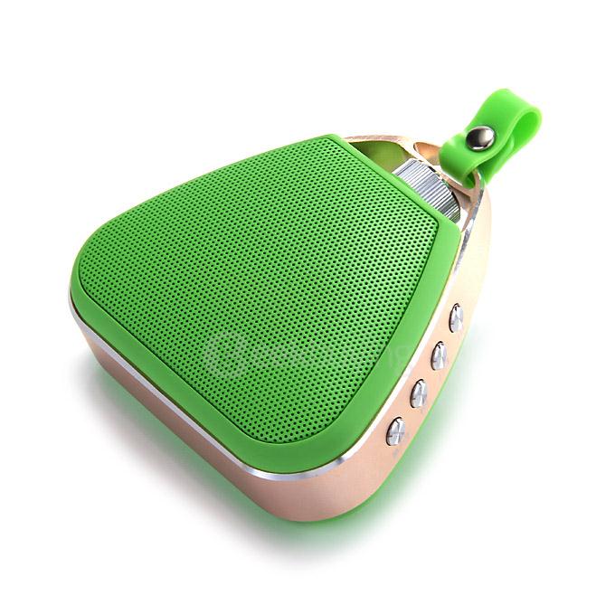 Peterhot PTH-17 Srereo Wireless Bluetooth Speaker Perfume Bottle Design With MIC Handsfree TF Card - Green
