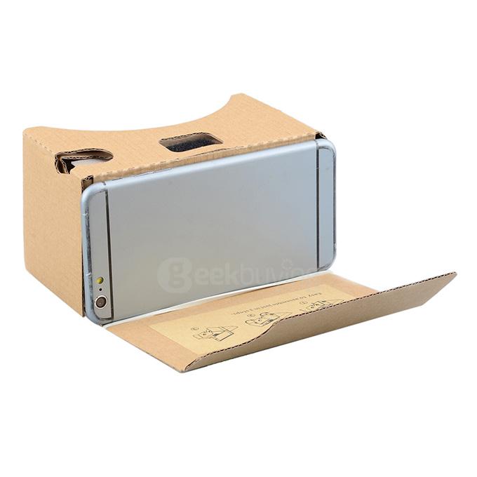 2015 DIY Cardboard 2 Virtual Reality VR 3D Glasses for NEXUS 6 / IPHONE 6 PLUS iPhone 6s + More