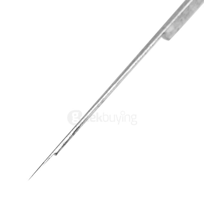 1RL 304 Medical Stainless Steel Disposable Tattoo Needles 4Set - Silver