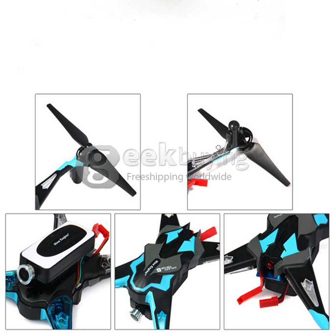 Nine Eagles Galaxy Visitor 6 FPV Quadcopter 3D Flip RC Drone With MASF15 Receiver/720P WiFi Cam - Green