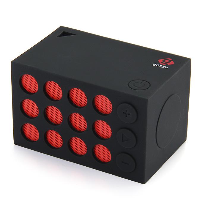 Geega S206 Mono Waterproof Selfie Speaker Bluetooth 3.0 Ultra Bass Booster Hands-free Support