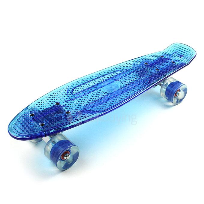 FC-01 CBLU Mini Fish Skateboard Mini Skate Fish Long Board